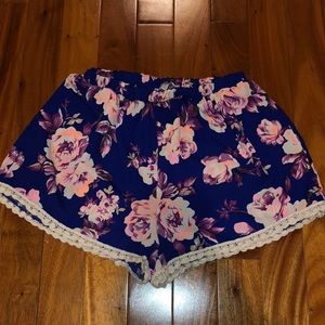 Floral Soft Shorts